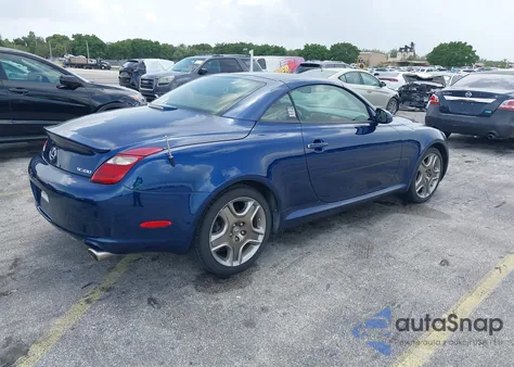 2006 Lexus Sc 430 z USA, uszkodzony, nr VIN JTHFN48Y569001385